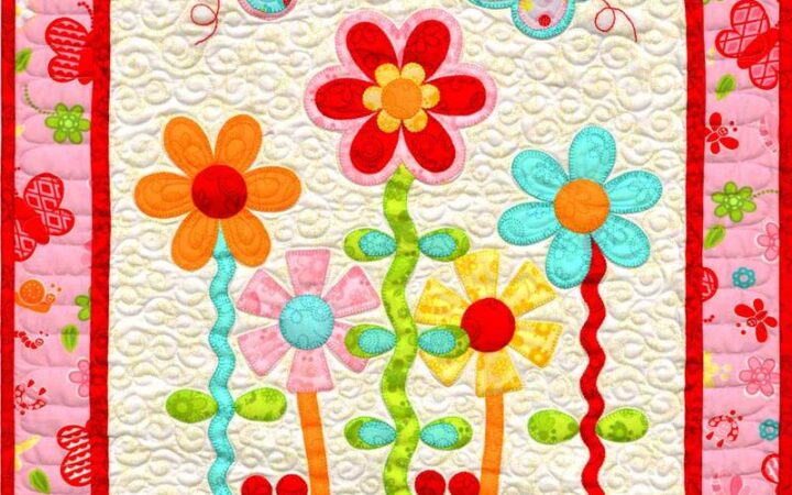 In the Garden Wall Quilt Pattern