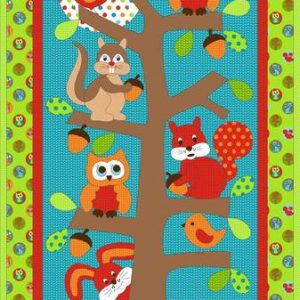 Nuts About You Wall Quilt Pattern by Kids Quilts