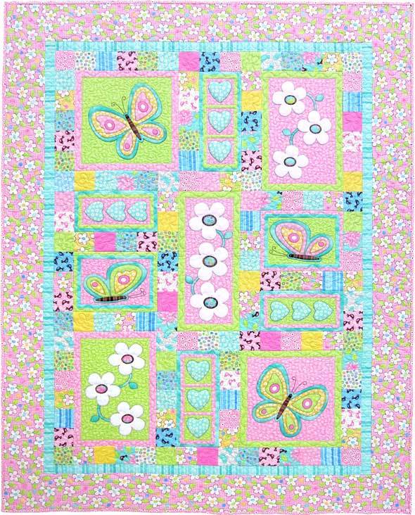 Oops a Daisy Quilt Pattern by Kids Quilts