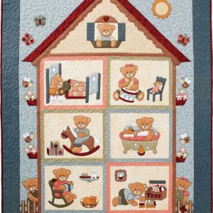 Teddy's Playhouse Quilt Pattern by Kids Quilts