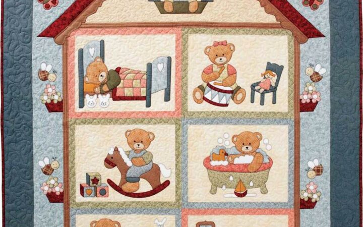 Teddy’s Playhouse Quilt Pattern