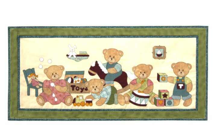 Baby Bear’s Nursery Wall Quilt Pattern