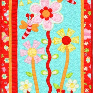 Budding Blooms Wall Quilt Pattern by Kids Quilts