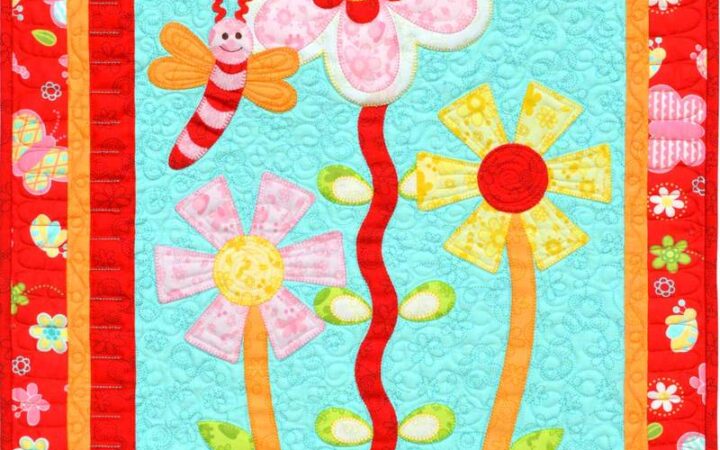 Budding Blooms Wall Quilt Pattern