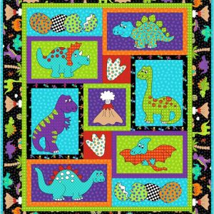 Dino Daze Quilt Pattern by Kids Quilts