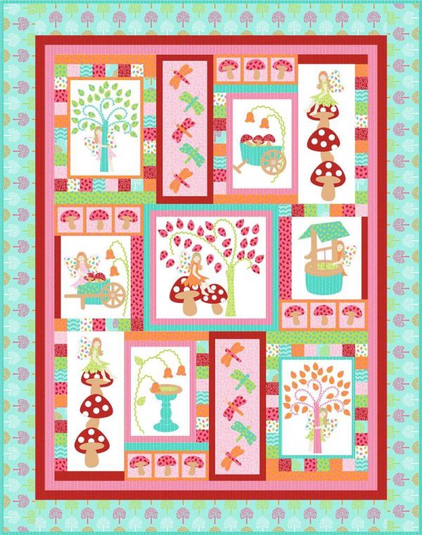 Fairyland Quilt Pattern by Kids Quilts