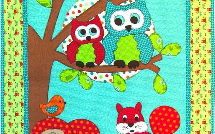 Goodnight Owl Wall Quilt Pattern
