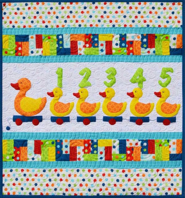 Just Ducky Wall Quilt Pattern by Kids quilts