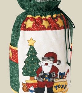 Santa Toy Sack Pattern by Kids Quilts