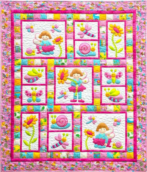 Pixie Girl Quilt Pattern by Kids Quilts