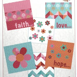 Love Cushions Patchwork and Appliqué pattern by Kids Quilts