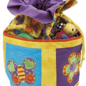 Pretty Petals Toy Sack Pattern by Kids Quilts