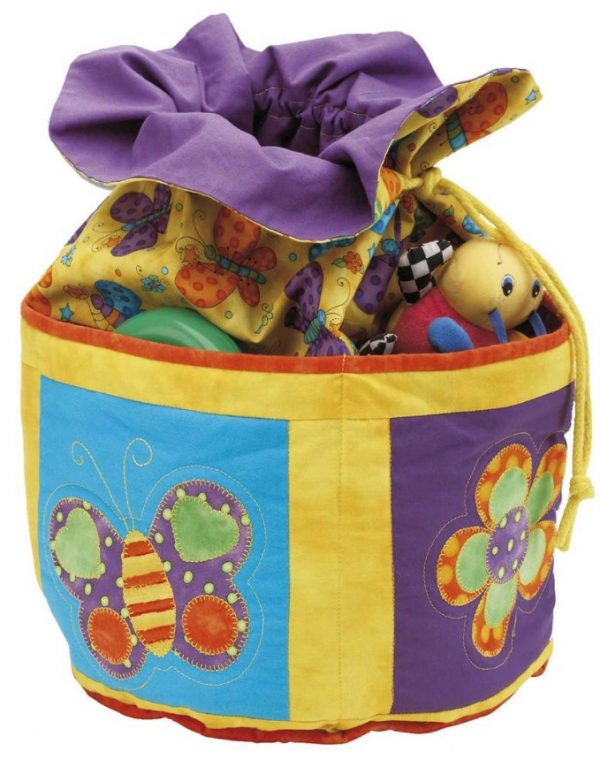 Pretty Petals Toy Sack Pattern by Kids Quilts