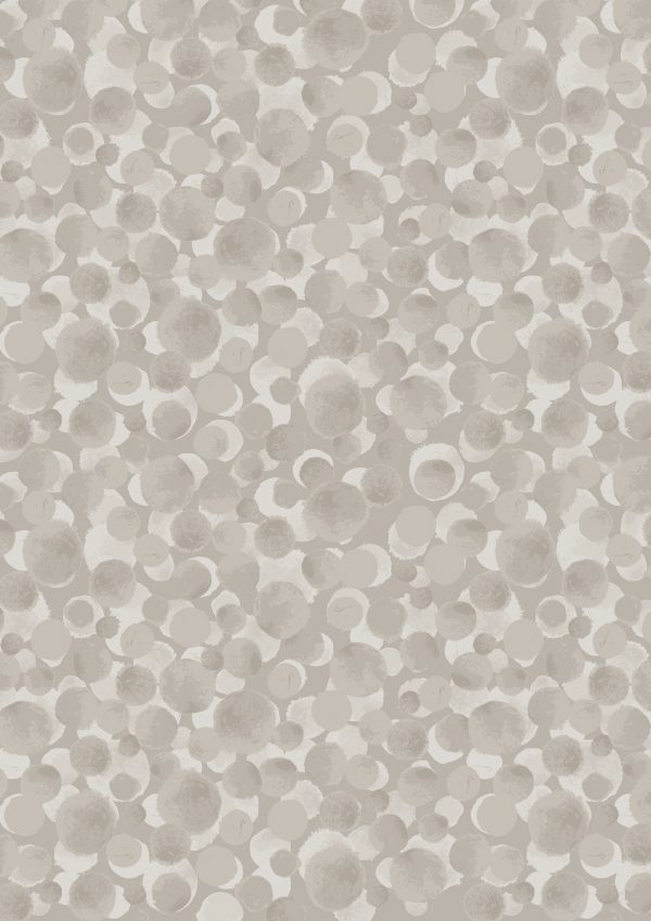 Lewis & Irene Fabrics Bumbleberry Blender in Linen Grey