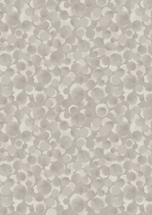 Lewis & Irene Fabrics Bumbleberry Blender in Linen Grey