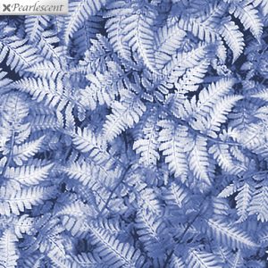 Benartex Fabrics Winter's Pearl Ferns Silver Grey