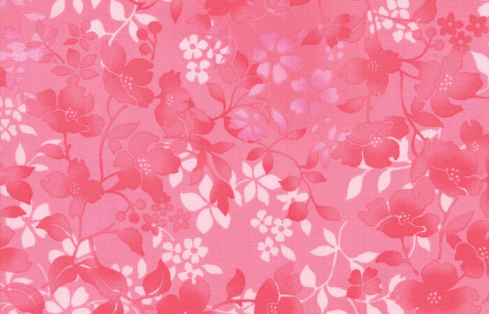 Moda Sakura Park Watercolour Blossoms Petal Pink