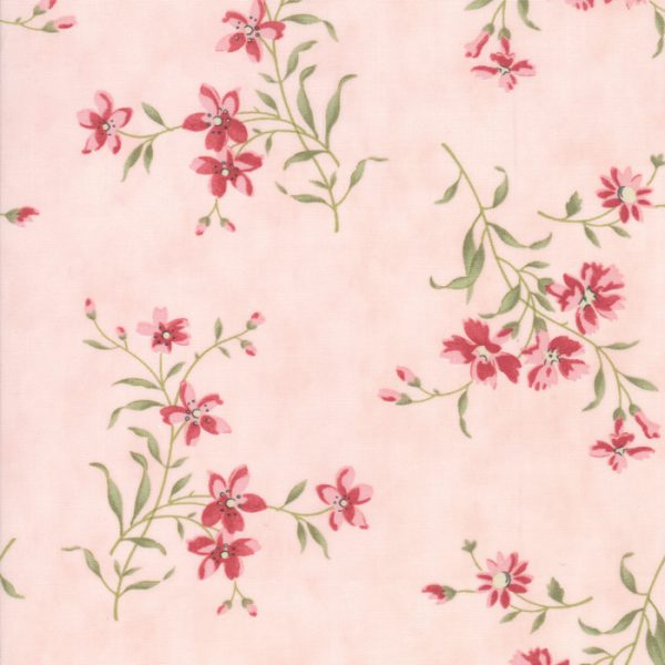 Moda Fabric Rue 1800 Rose Nicolette