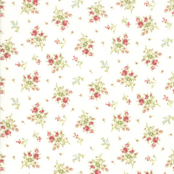 Moda Fabric Rue 1800 Porcelain Josephine