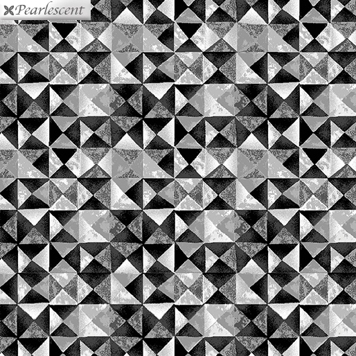 Benartex Fabrics Limoncello Grey Mosaic Pearlescent