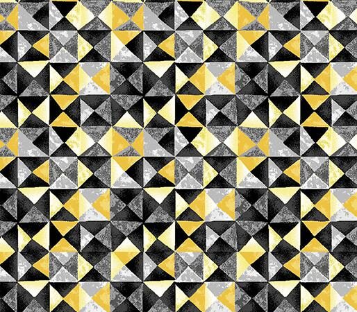 Benartex Limoncello Yellow Mosaic