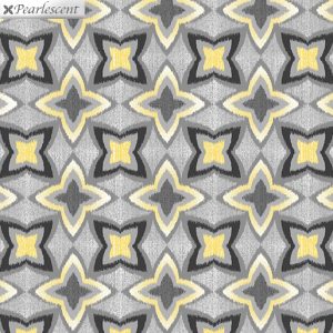 Benartex Fabrics Limoncello Grey Pearl Flower Ikat