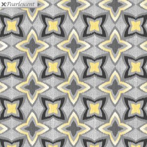 Benartex Fabrics Limoncello Grey Pearl Flower Ikat