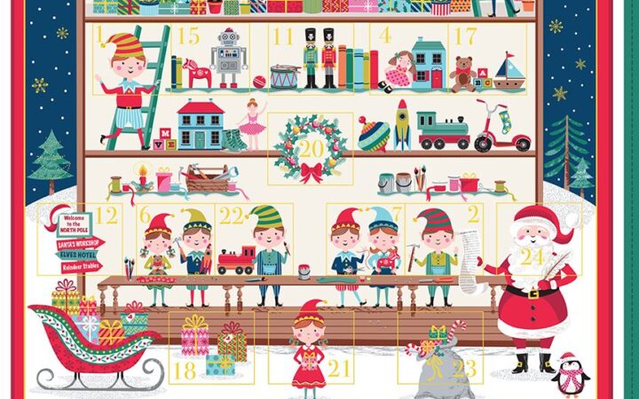 Makower Santa’s Workshop Advent Calendar