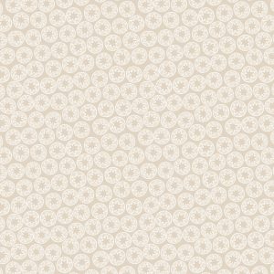 Lewis & Irene Fabrics New Forest Winter Star on Cream