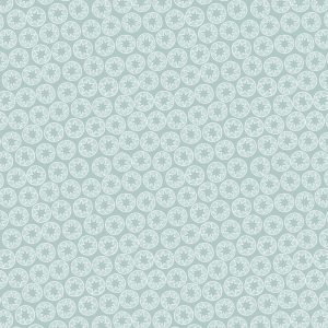 Lewis & Irene Fabrics New Forest Winter Star on Blue