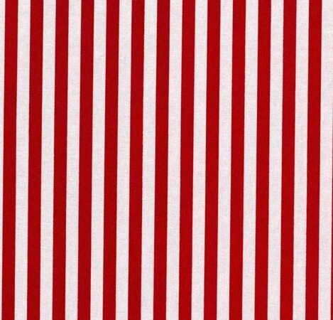 Michael Miller Red & White Clown Stripe