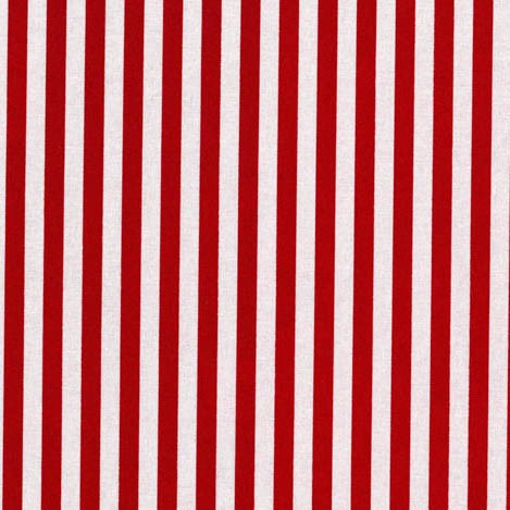 Michael Miller Fabrics Red & White Clown Stripe