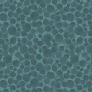 Lewis & Irene Fabrics Bumblebrries Soft Teal