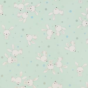 Shannon Fabrics Digital Cuddle Cottontail Rabbits