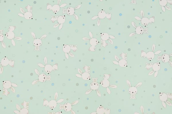 Shannon Fabrics Digital Cuddle Cottontail Rabbits