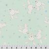 Shannon Fabrics Cottontail Digital Cuddle in Mint Green - Image 2