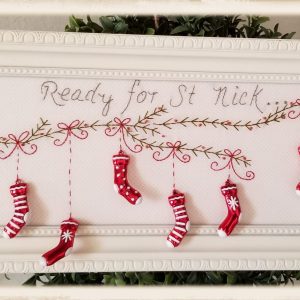 Ready for St Nick Stitchery Pattern