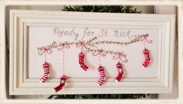 Ready for St Nick Stitchery Pattern