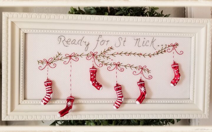 St Nick Stitchery Pattern by Plumcute Designs