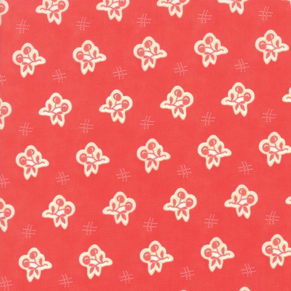 Moda Fabrics Catalina by Fig Tree Quilts Lollipop Red Cherries