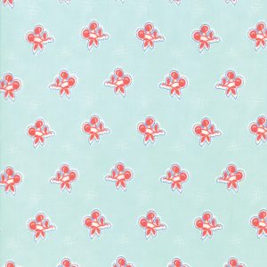 Moda Fabrics Catalina by Fig Tree Quilts Cherries on Aqua