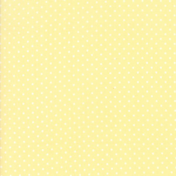 Moda Fabrics Catalina by Fig Tree Polka Dot on Yellow