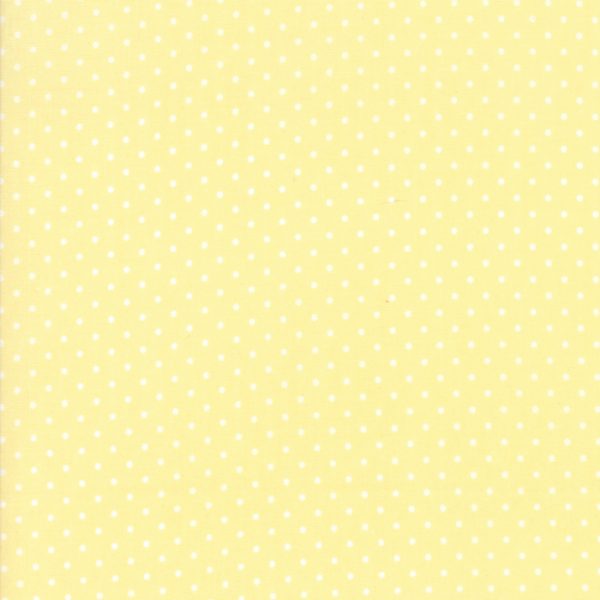 Moda Fabrics Catalina by Fig Tree Polka Dot on Yellow