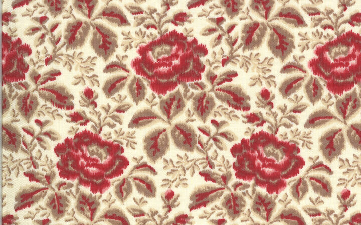 Moda French General La Rose Rouge Yolande Pearl