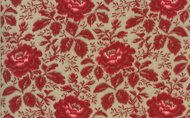 Moda French General La Rose Rouge Yolande Roche