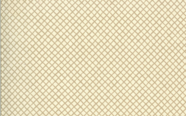 Moda French General La Rose Rouge Oyster Grid Pearl