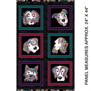Benartex Fabrics Dog On It Quilt Panel