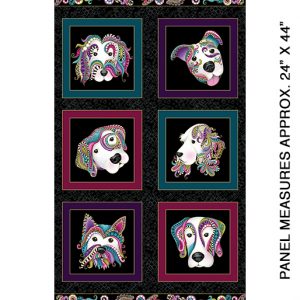 Benartex Fabrics Dog On It Quilt Panel