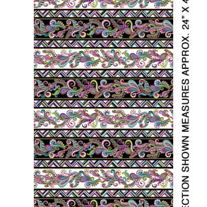 Benartex Fabrics Dog On It Carnival Stripe