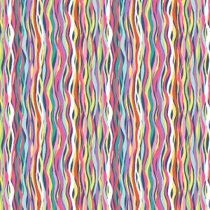 Daydream by Makower Fabrics Colourful Streamers